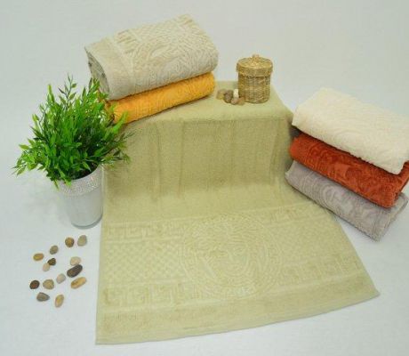 Полотенца | Махровые полотенца | Махровые полотенца Pupilla Полотенце с велюром "VERSACE"   Pupilla (Пупила)