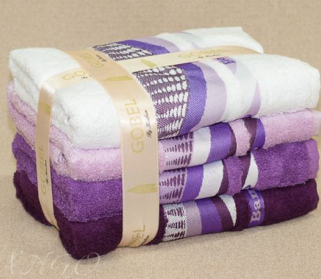 Полотенца | Бамбуковые полотенца  | Наборы бамбуковых полотенец 4 в 1 Набор полотенец Gobel в подарочной упаковке, plt038-8 TANGO (Танго)